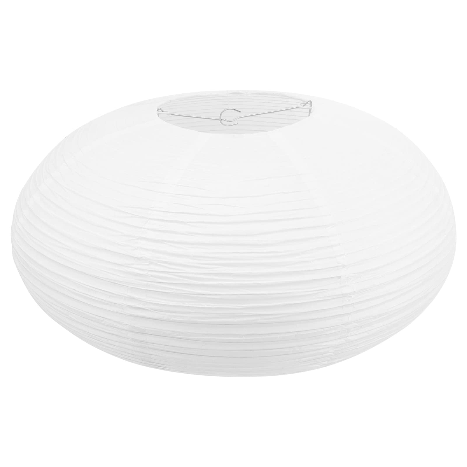 Uonlytech Vintage Decor Paper Lampshade Round Chandelier Lamp Shade Replacement Japanese Light Cover Diy For Living Room Pendant