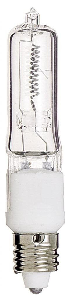 Satco 75-Watt T4 E11 Base Light Bulb, Clear, 120V, 12 Pack, Model H&PC-54285