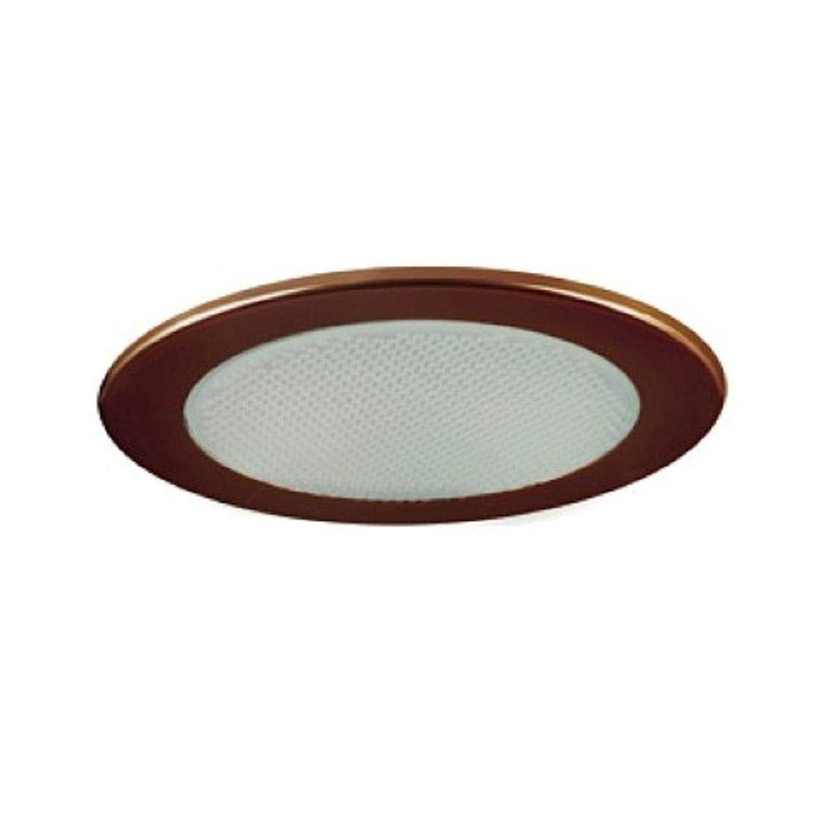 Jesco Lighting TM412AB 4-Inch Recessed Light, Albalite Glass, Antique Bronze Finish, 4-1/2in Diameter