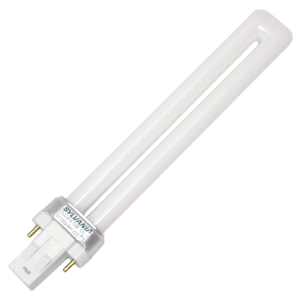 SYLVANIA 21135 Compact Fluorescent Lamp 13-Watt 5000K 2-Pin Tube (10 Pack)