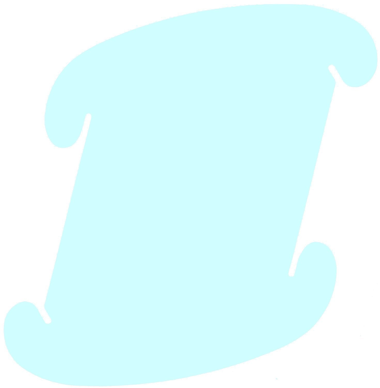 Lightingsky Diy Iq Jigsaw Puzzle Lamp Shade Ceiling Pendant Lampshade Kit With 15 Feet Hanging Cord (Sky, L-12 Inch)