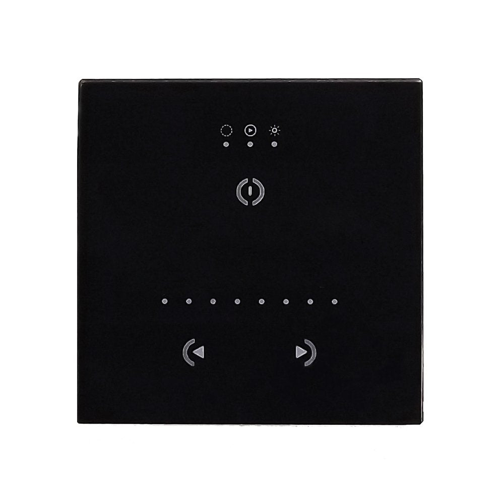 Jesco Lighting 3 Inch Wall Mount DMX Controller, Plastic, Black, Model LC-PC-400