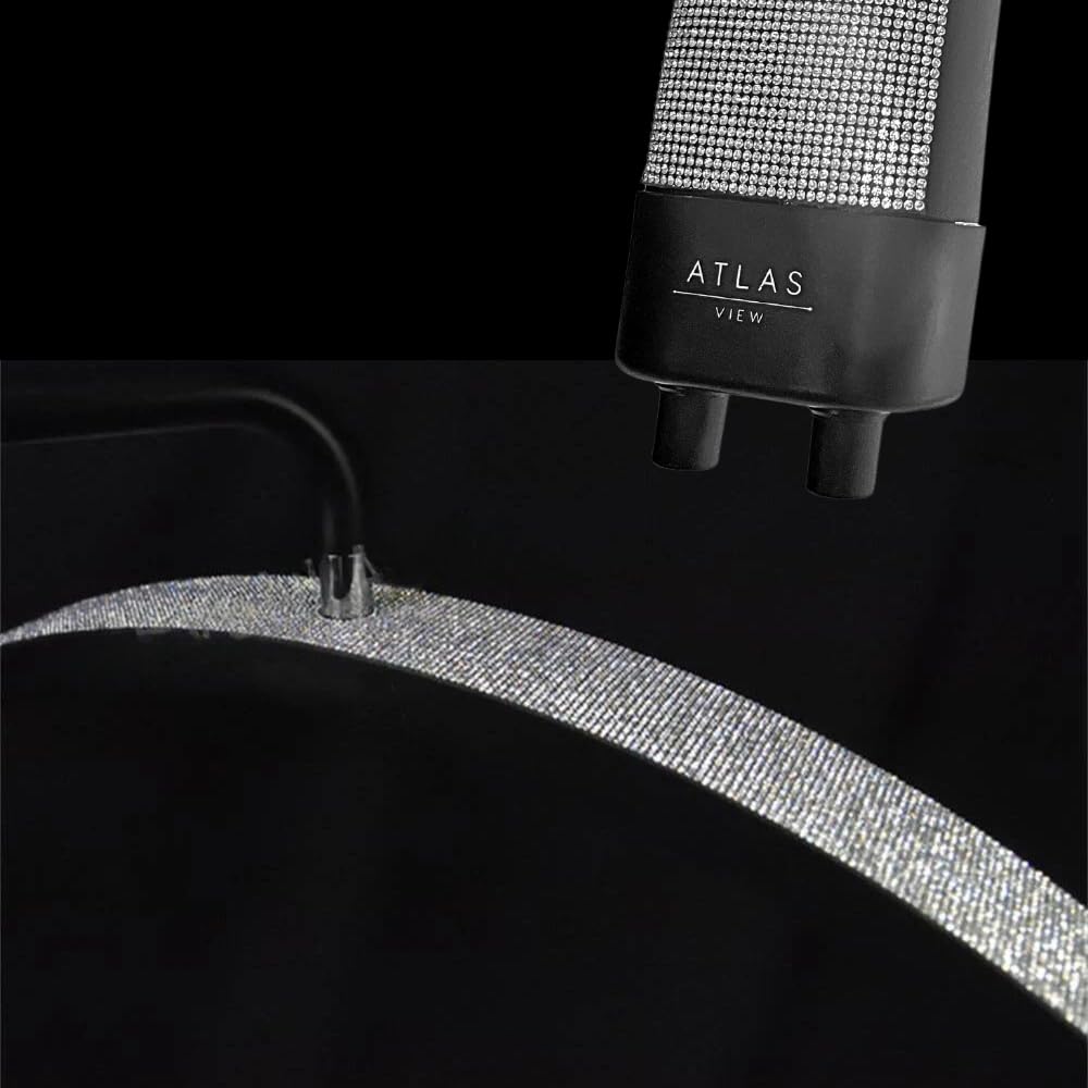 Atlas View Diamond Eyelash LED Floor Light, Estheticians, Tattoos, Pmu, Facialist Moon Lamp, Lighting for Beauty, Skincare, Lash