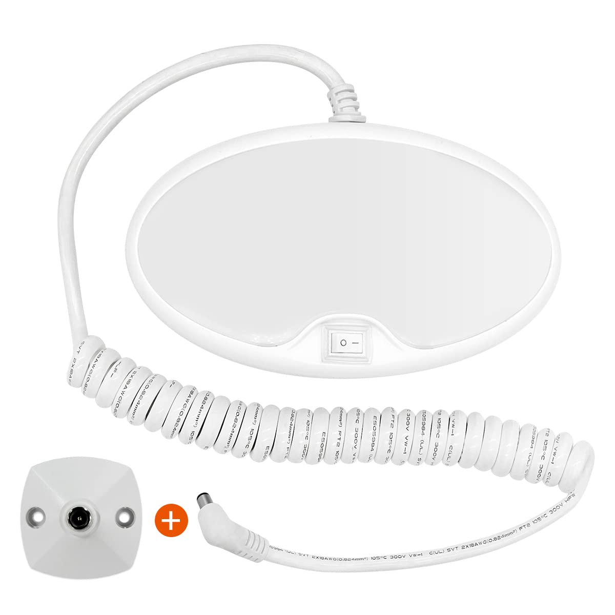 Dream Lighting 12V Pop Up Camper Bunk Light - Portable Rv Ceiling Fixture, 3500K Soft White