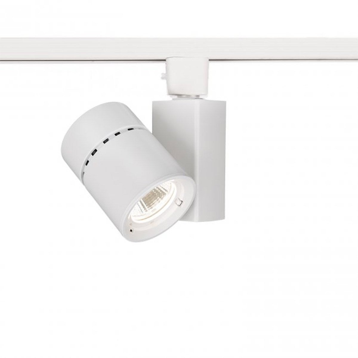 WAC Lighting H-1023F-830-WT LED Track Head, Flood Beam, 3000K, White Finish, Aluminum