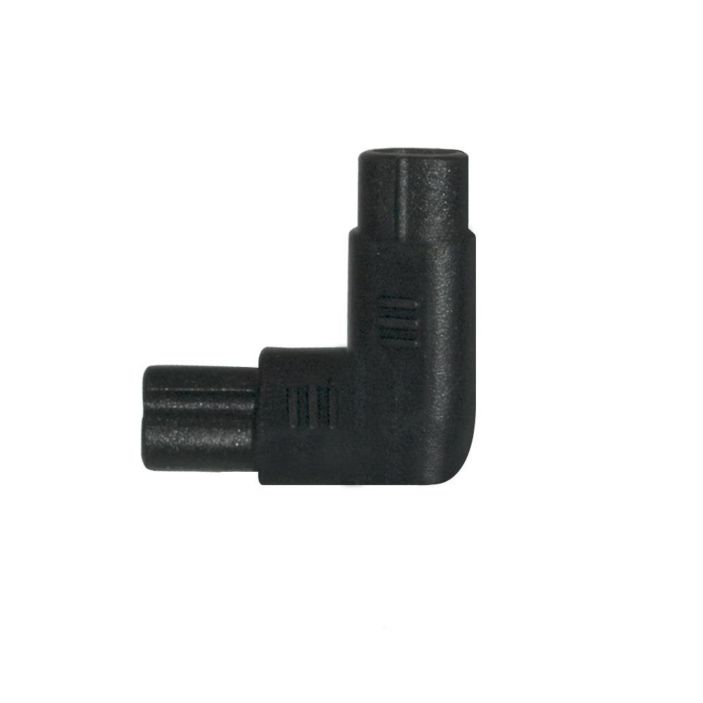 Jesco Lighting S601-L-CONN Hard Left Connector, Black Finish, Plastic Material