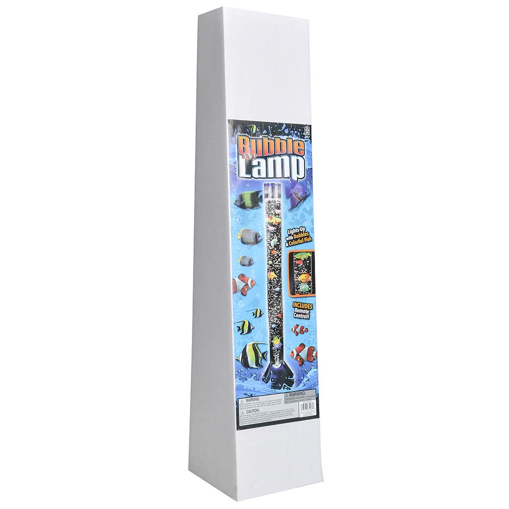 Rhode Island Novelty Bubble Tube Lamp, 35.5 Inch, Large, Plastic, Original Color, Model SS-RIN-ELBUBLA