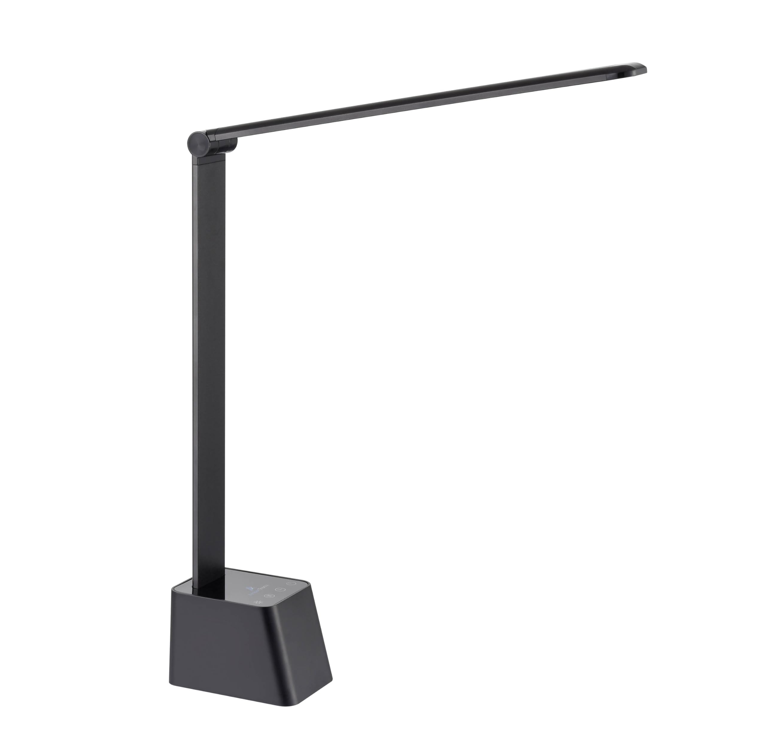 Ambertronix Minimalist LED Desk Lamp, 5 Lighting Modes, USB Charging Port, Aluminum Arms, Portable, Dimmable, Touch Control, Aut