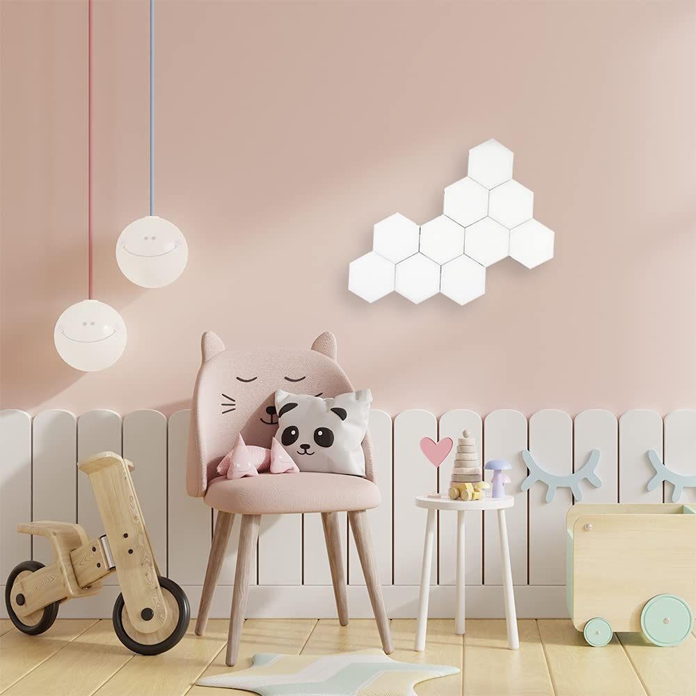 Bright Autism Tap-Tap Touch Sensory Lights – Dimmable LED Room Lighting, 6 Pack, White, Perfect for Therapeutic & Educational Play