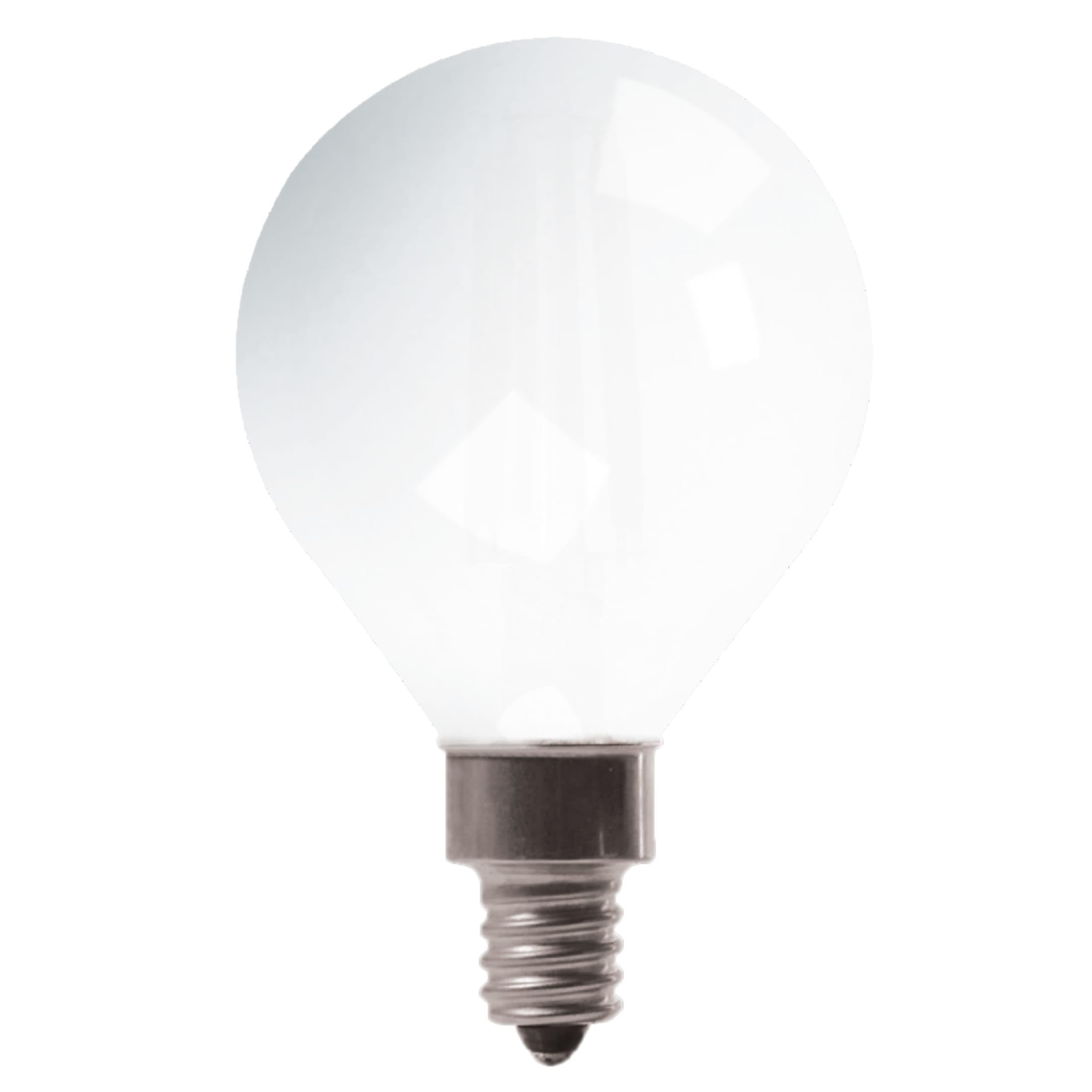 Ge Led Light Bulbs, 40 Watt, Soft White, G16 Globe Bulbs, Small Base 2 Count (Pack Of 1)