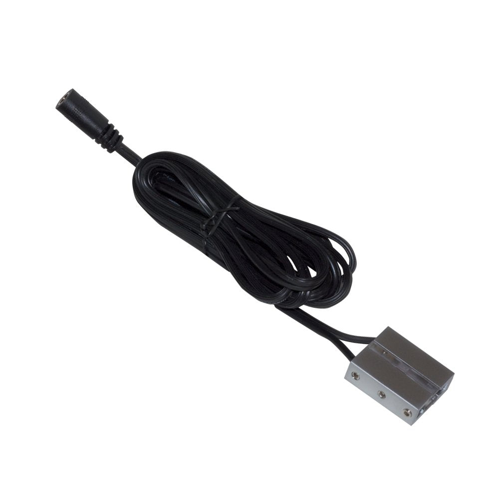 Jesco Lighting MTSL-LE/DC Nickel Live End Accessory for Mini Track, Plastic, Plug & Play