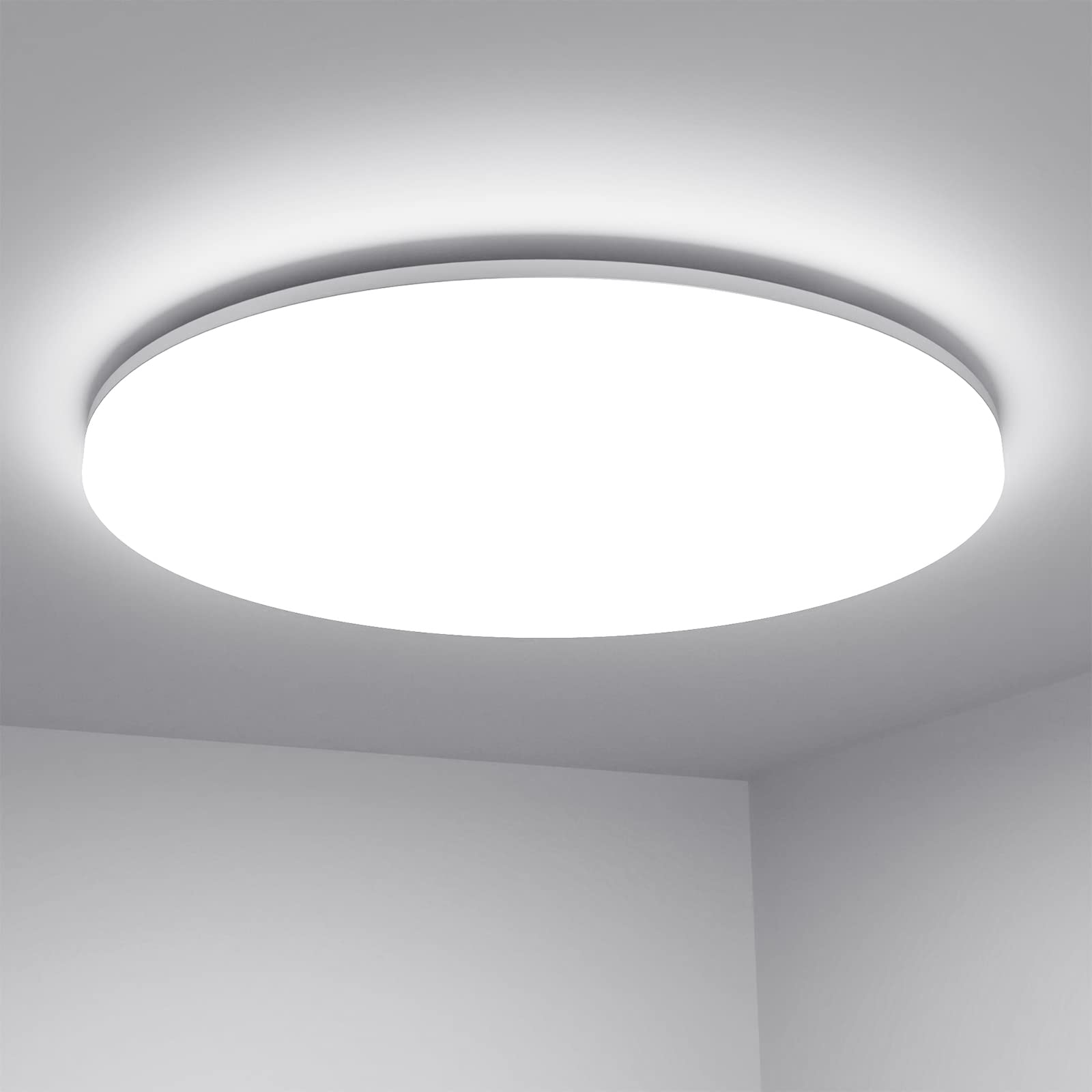Lepro 13-Inch LED Ceiling Light, 24W, 2500lm, Daylight White 5000K, Waterproof, Non-Dimmable, Model EAN1500035-D