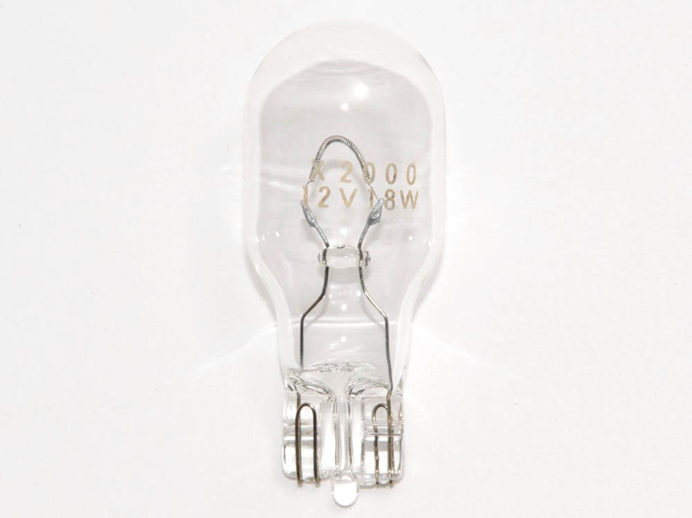 Bulbrite X2000 18 Watt Dimmable Clear T5 12 Volt Xenon Light Bulb with Wedge Base, Warm White