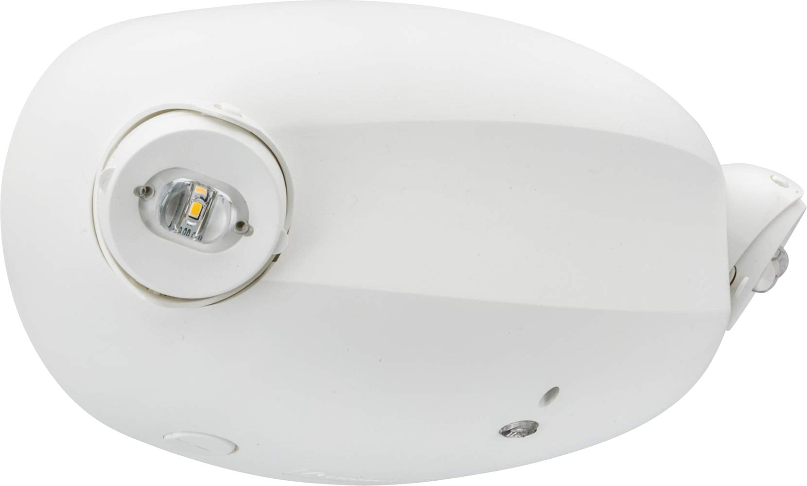 Lithonia Lighting Quantum LED Emergency Light, 220 Lumens, Self-Diagnostics, Model ELM2L UVOLT, White