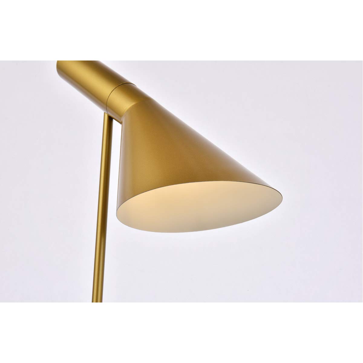Living District Modern Home Decorative Juniper 1 Light Brass Table lamp
