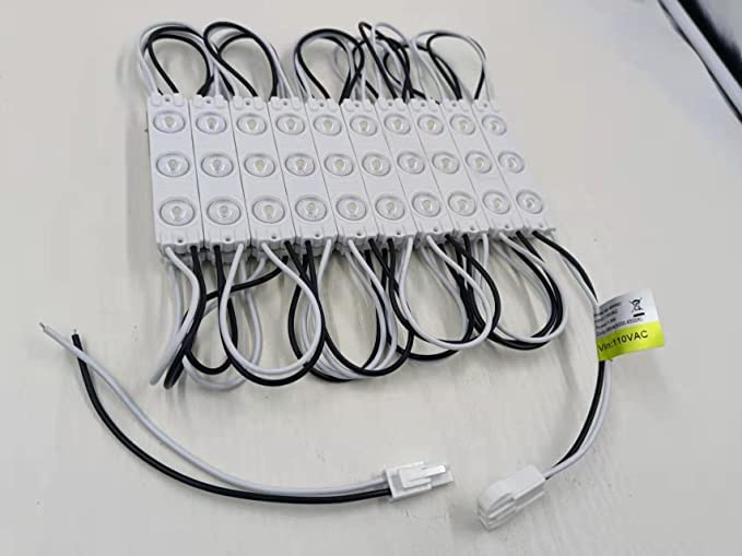 Ac 110V Led Module Red 1.5W Decorative Light For Letter Sign Advertising Signs With Tape Adhesive Backside (100Pcs Pack)