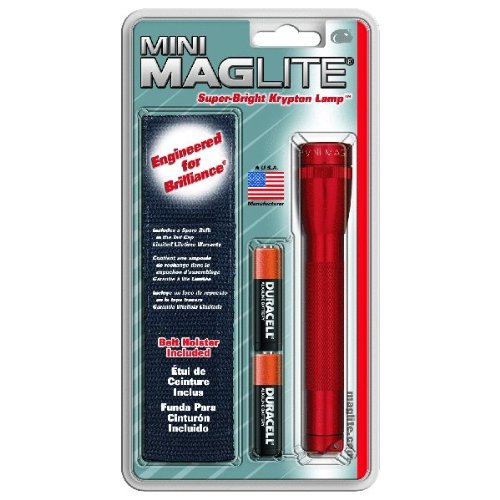 Mag Instrument Lig Fla Mini W/Hol Red
