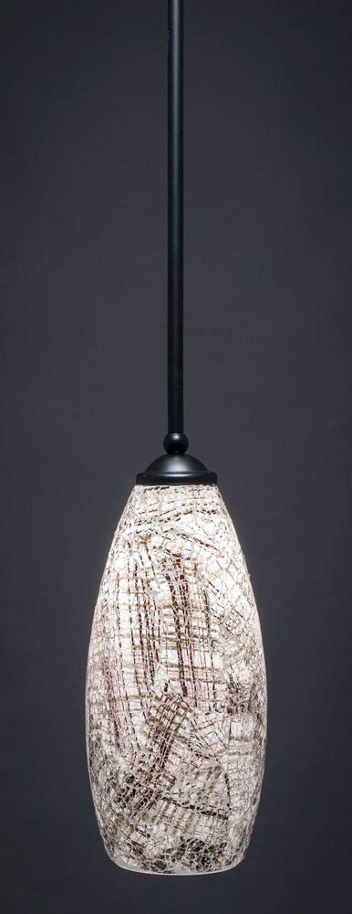 Zilo 1 Light Mini Pendant in Matte Black (560-MB-5064)