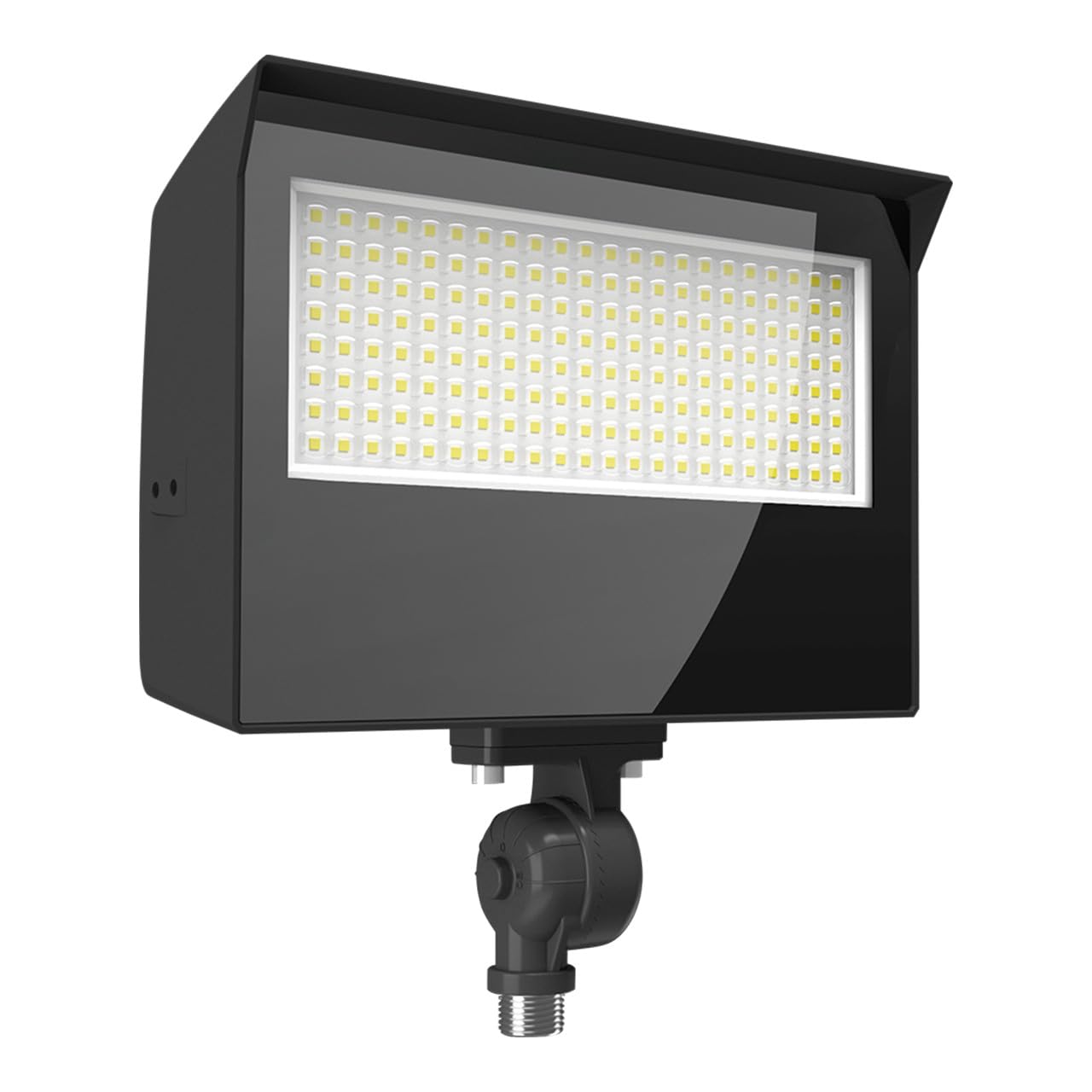 Rab Lighting Rab X22 4-Way Dusk To Dawn Led Flood Light, Selectable 3000K/4000K/5000K, Adjustable 50W/60W/70W/80W, 55/75/90 Beam