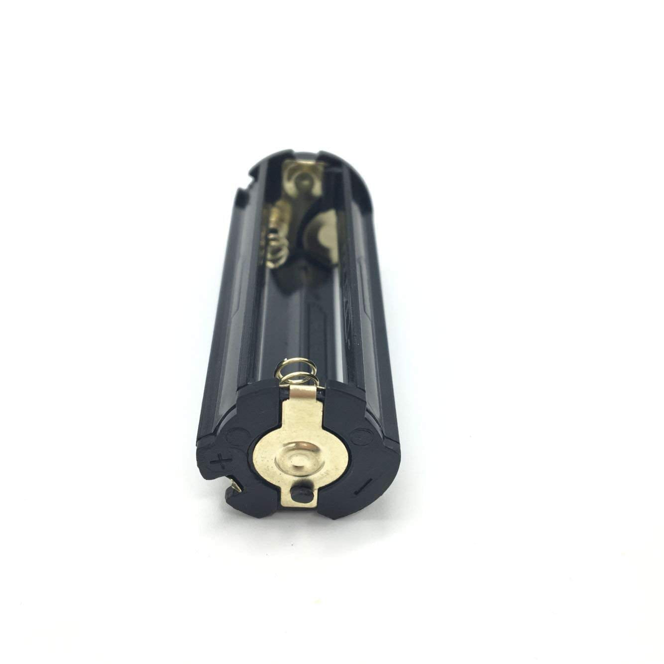 Cafurty Plastic 3xAAA Battery Adapter Tube Set of 3 - Black, Model CAGM098 for Handheld Flashlights