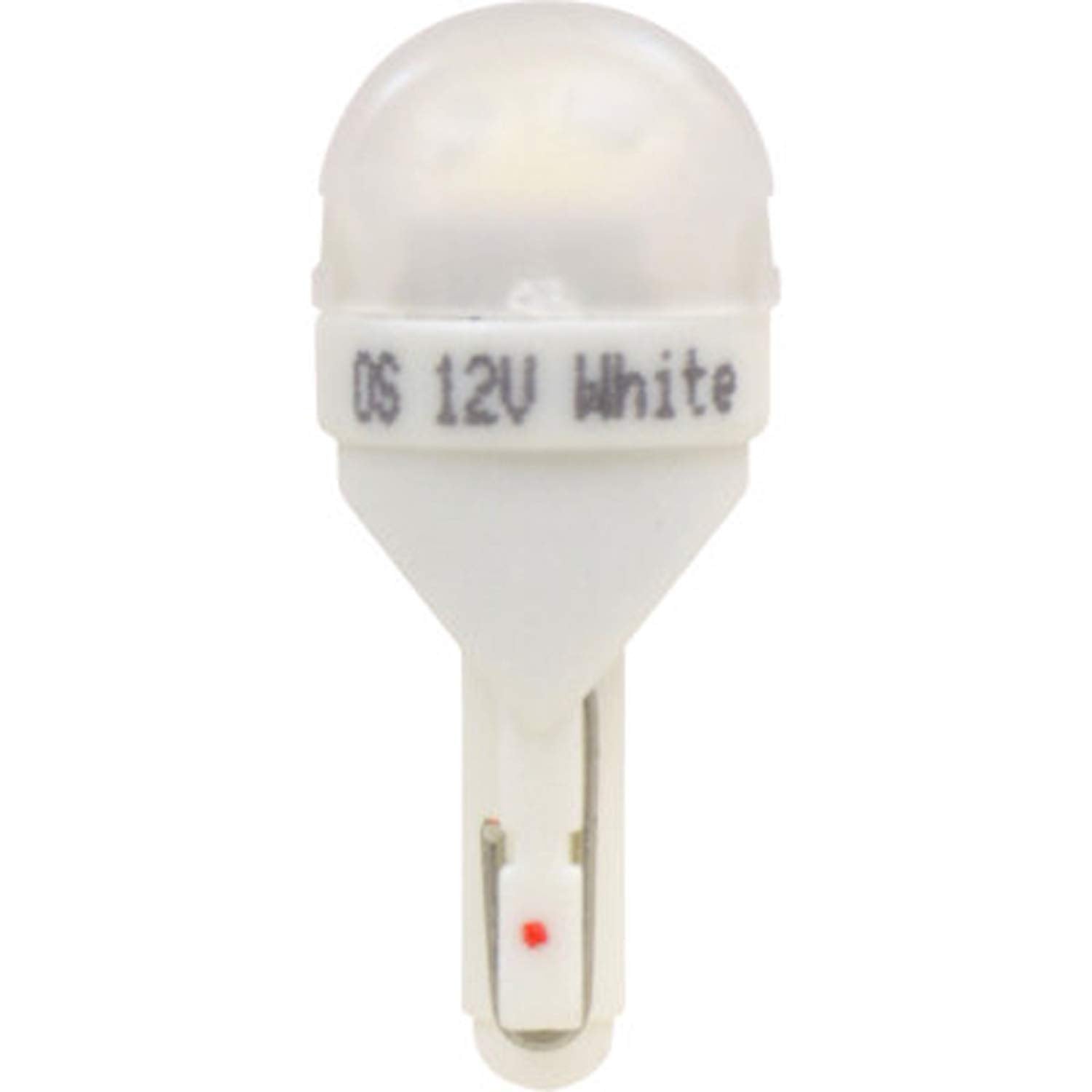 SYLVANIA 158 T10 W5W LED Mini Bulb - White, Ideal for Interior Lighting, Model 158SL.BP