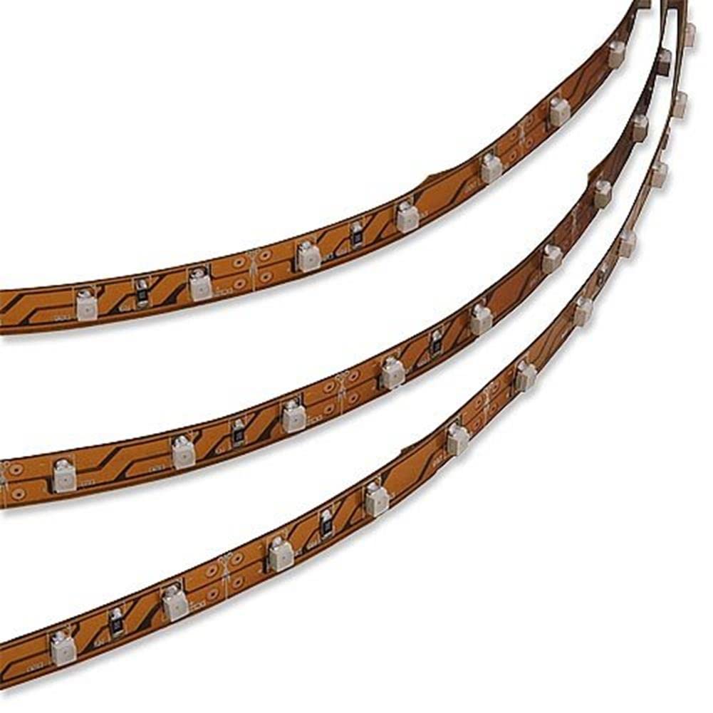 LEDwholesalers 16ft Flexible LED Ribbon, 300xSMD3528, Green, Model SYNCHKG018446, Plastic Material