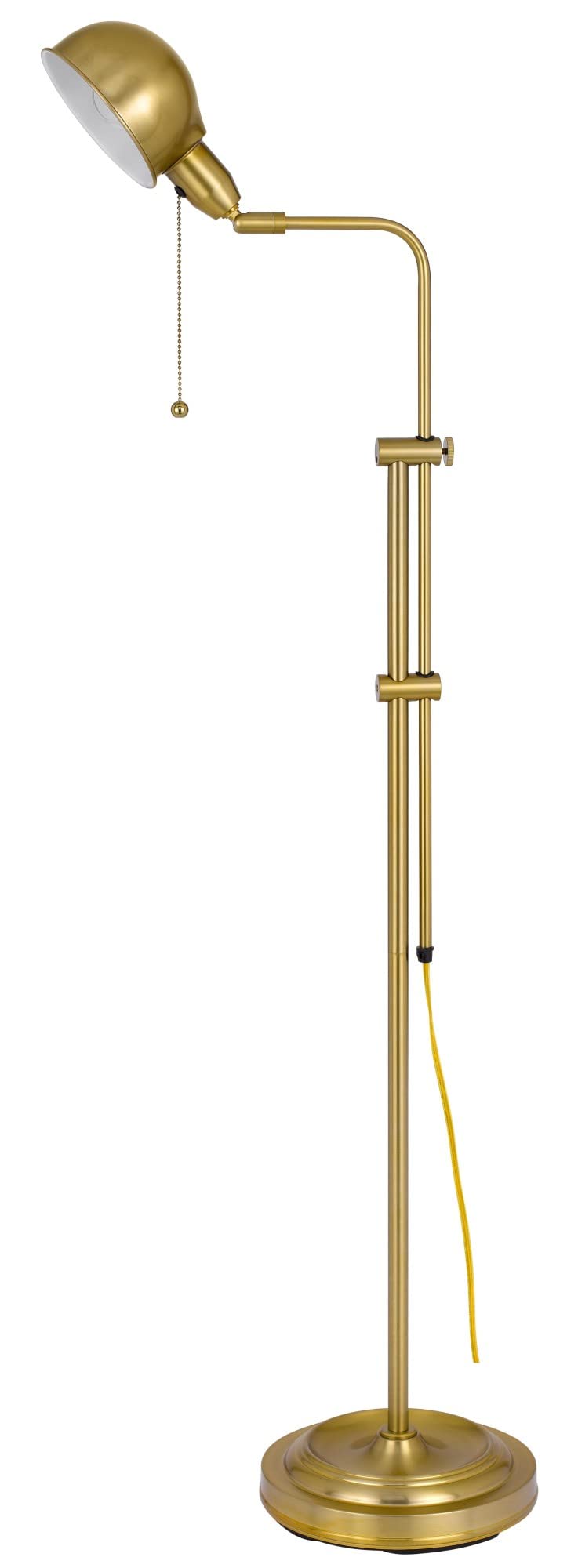 Cal 60W Croby Pharmacy Floor Lamp, Metal, Oil-Rubbed Bronze, 21X10X58, Model Bo-2441Fl-Orb