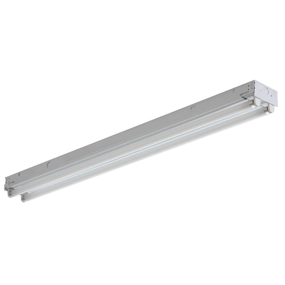 Lithonia Lighting Strip Light, 4-Foot, Model C 240 120 MBE 2INKO, Residential 120V Ballast