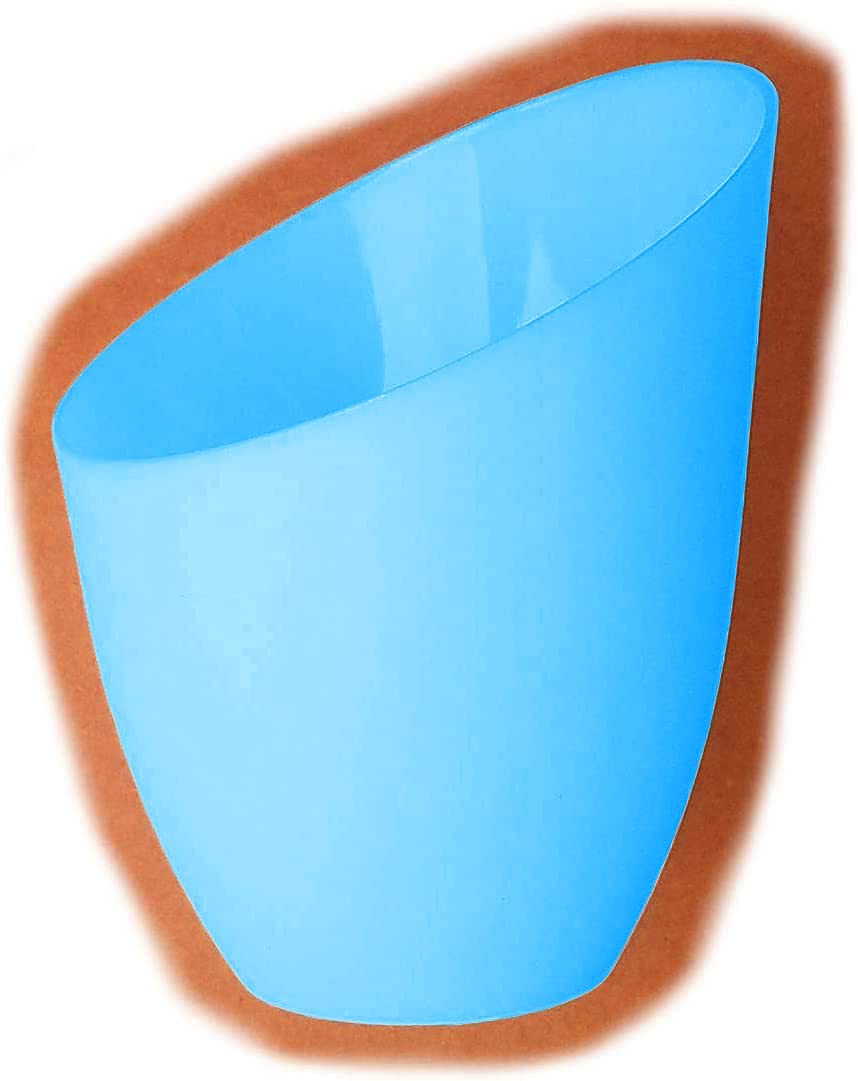 Velouer 2 Pack Plastic Lampshade, 5.7in High, 4.1in Diameter, Blue Replacement Shade for LED Floor Lamp
