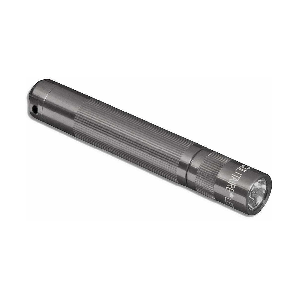 Maglite Solitaire Led 1Aaa Flashlight, Gray