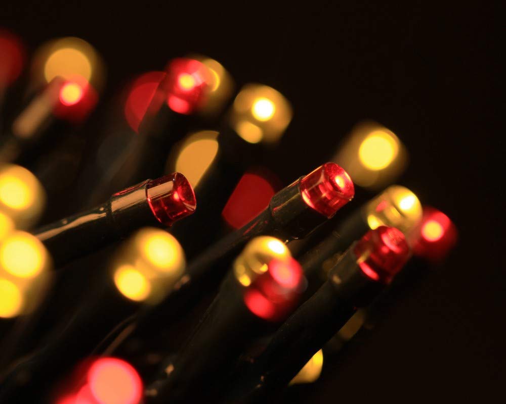 Hyodream Battery Remote Control String Lights, Christmas Lights 100 Led Clear Mini Lights For Christmas Tree Wedding Indoor Outdoor Wreath Party Garden Thanksgiving Decoration, 36Ft Waterproof