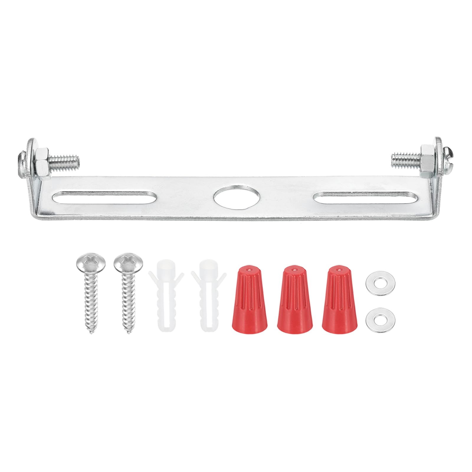 Patikil 95Mm (3.7'') Universal Light Fixture Mounting Bracket Kit, Light Crossbar Ceiling Light Plate With Screw For Wall Lights