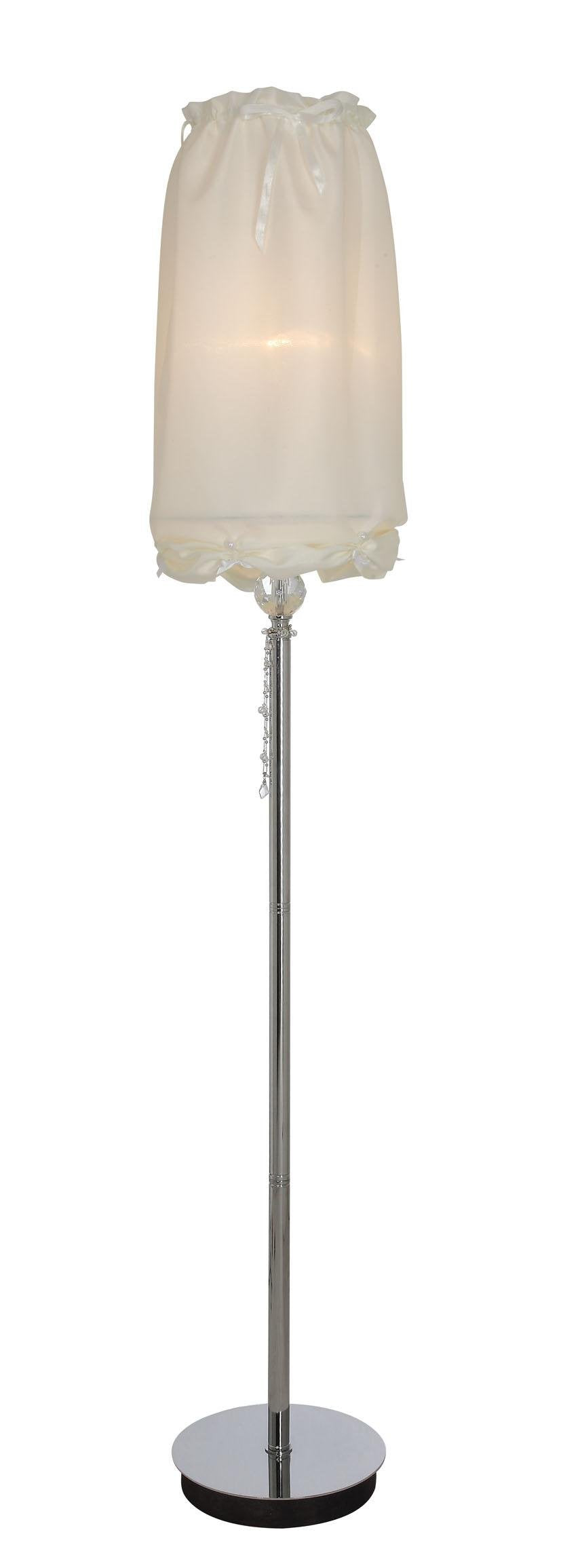 OK LIGHTING OK-5134F Floor Lamp, 11&quot; x 11&quot; x 60&quot;