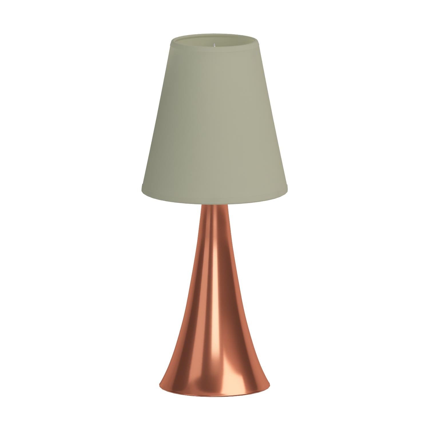 Simple Designs Lt2014-Crm-2Pk 12&quot; Valencia 2 Pk Contemporary 4 Settings Touch Metal Mini Tapered Table Lamp Set W Fabric Shades For Décor,Nightstand,End Table,Bedroom,Living Room,Office,Foyer,Rgd Wht