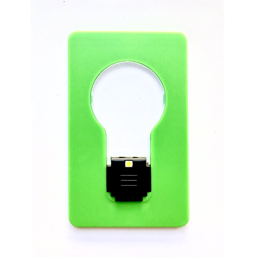 Inovat 10Pcs / 10 X Mini Led Credit Card/Portable/Card Pocket Light Bulb Lamp Christmas Card/Switch Card Sharp Led Light Bulb Gr