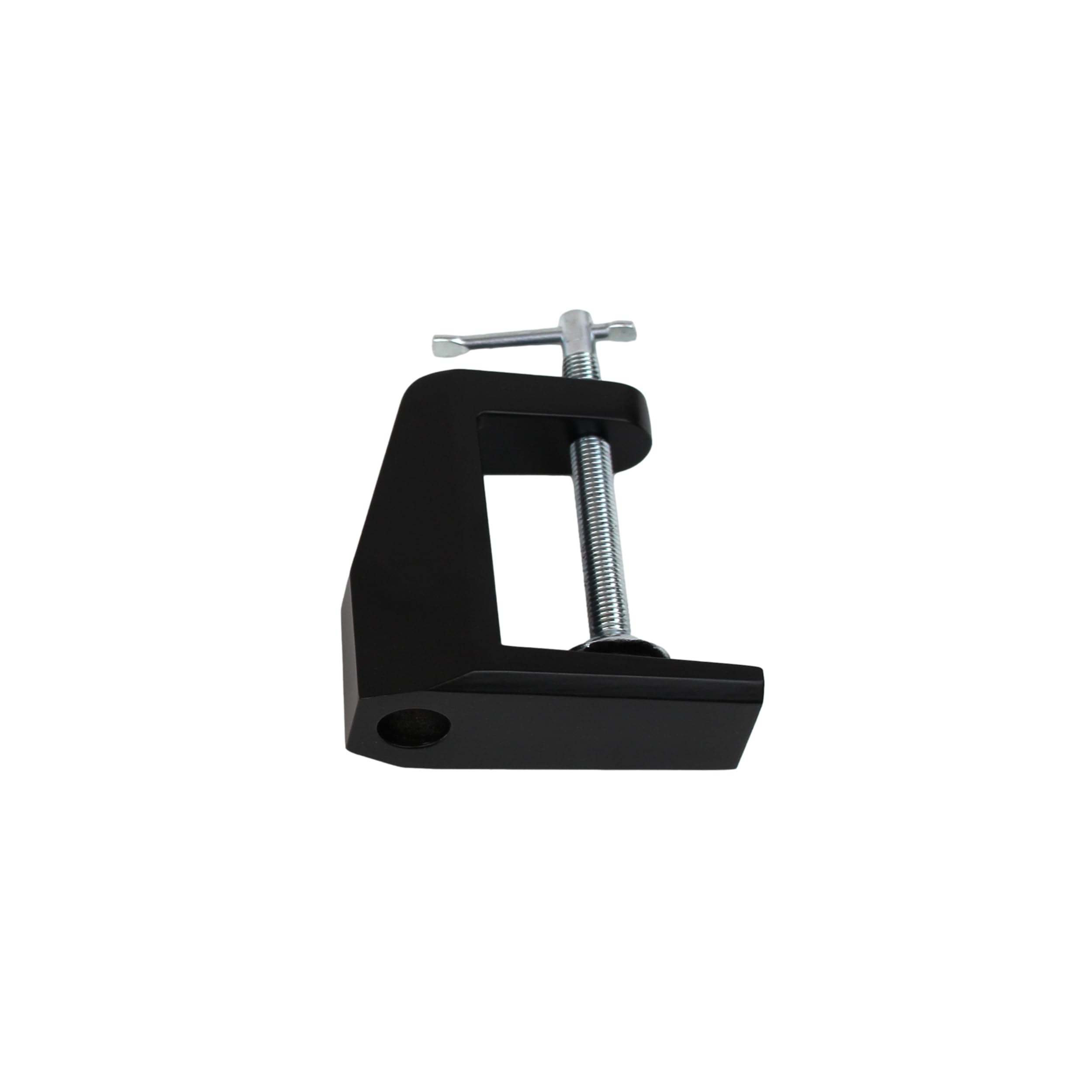Luxo A-Edge Mount Bracket for Horizontal Surface Mounting, Aluminum, Black, Model 60001BK