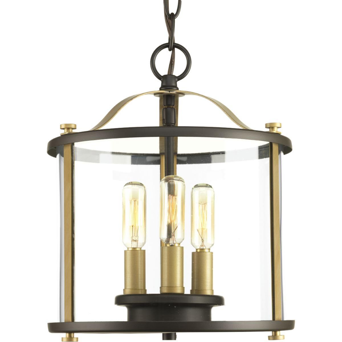 Progress Lighting Squire Outdoor Light Fixture, Alloy Steel, 11.00x9.88x9.88, Bronze, Model P550011-020