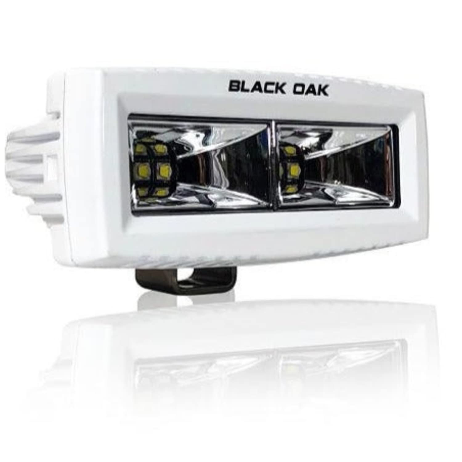 Black Oak Marine Spreader Light - 40W, 3120 Lumens, IP69K, 120° Beam, 4-Inch, White, Model 4MS-S