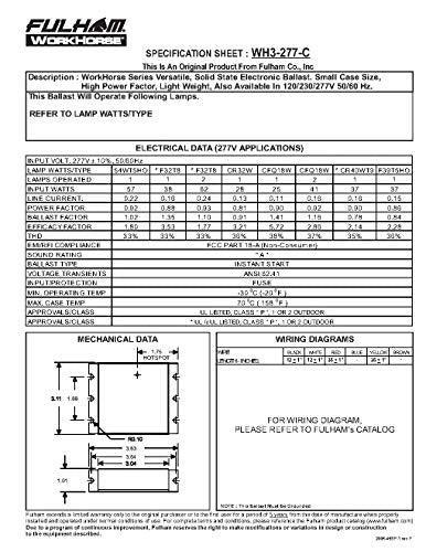Fulham Workhorse Adaptable Ballast, Wh3-277-C