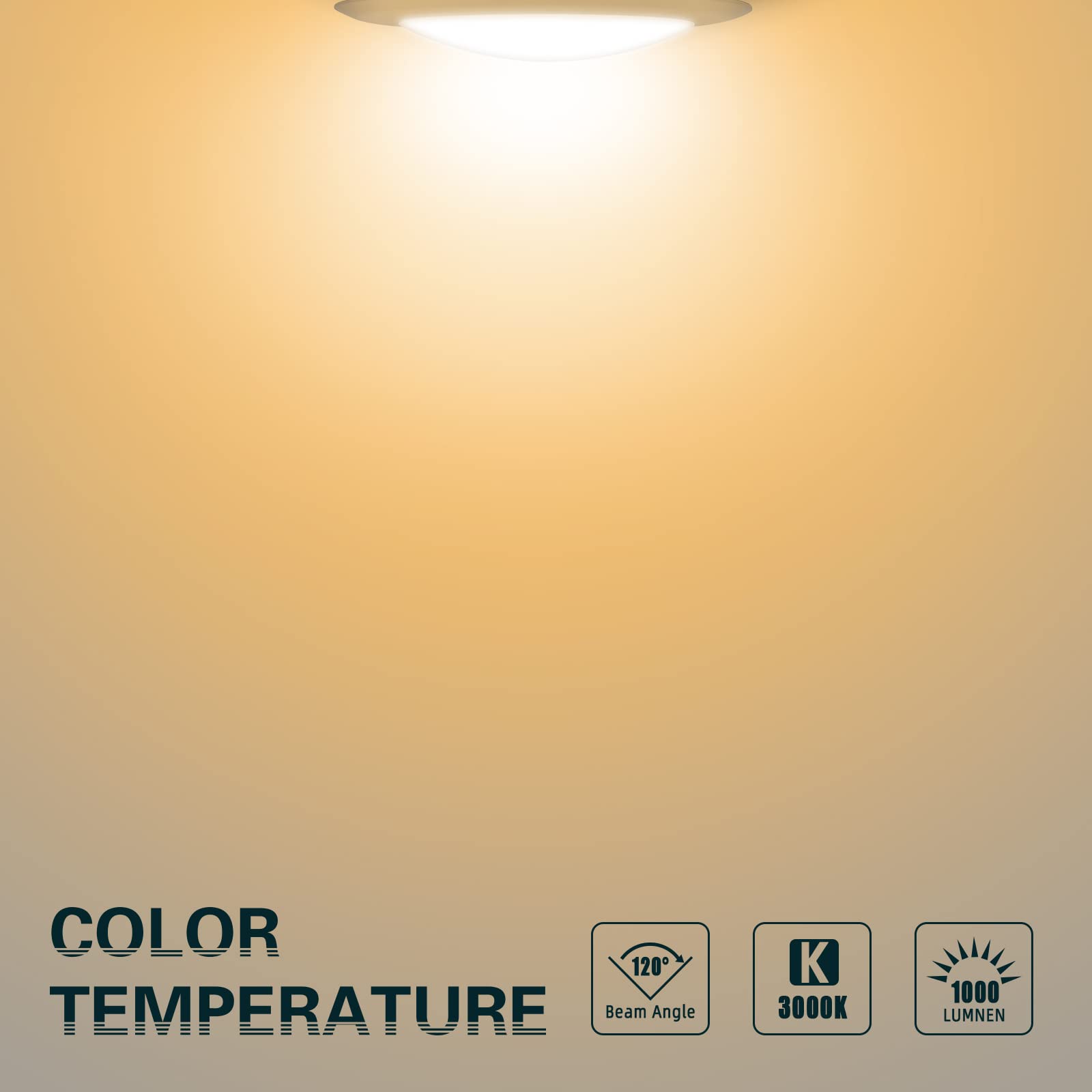 Topeler Surface Mount Led Ceiling Light, 6 Inch Bronze Low Profile Dimmable Flush Mount Led Disk Light, Installs Into J-Box Or R