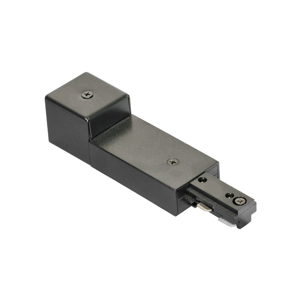 Jesco Lighting Hlebxbk Accessory - Live End With Bx Conduit Box, Track Options: H - 3-Wire Single Circuit Trac, Choose Finish: Bk: Black