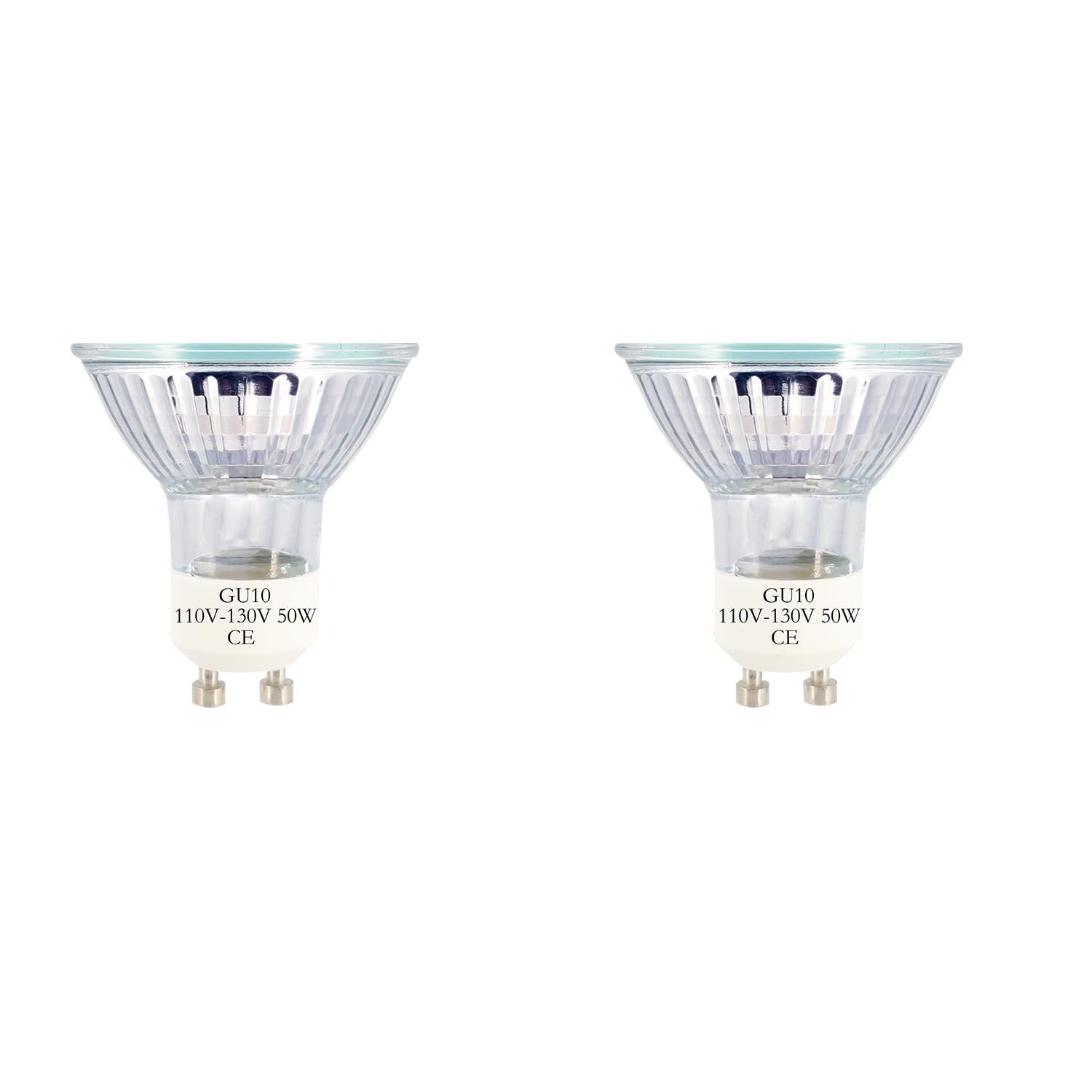 Gu10 Halogen Bulbs Wax Warmer Bulbs, Candle Warmer Bulb, Halogen Light Bulbs, 110-130V 50W Bulb Gu10 Mr16 2800K Warm White 2-Pac