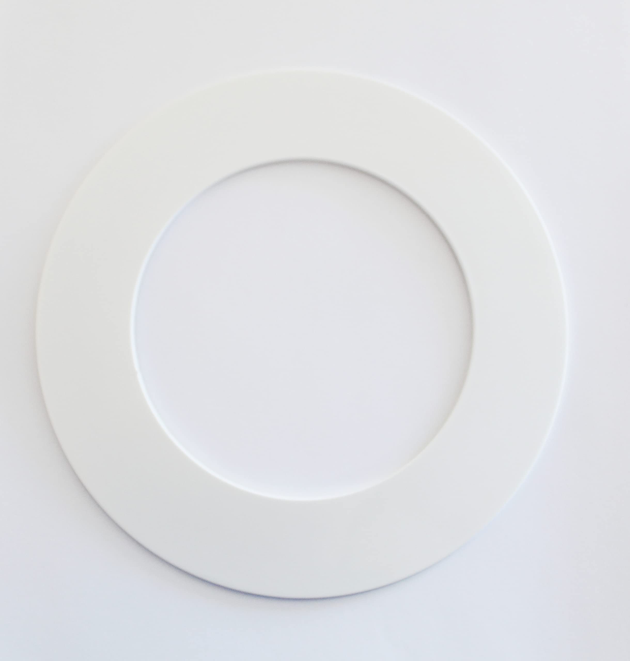 Plastic 4.25" Light Trim Goof Ring For 4" Inch Lighting Fixture Recessed Can (25, Off-White)