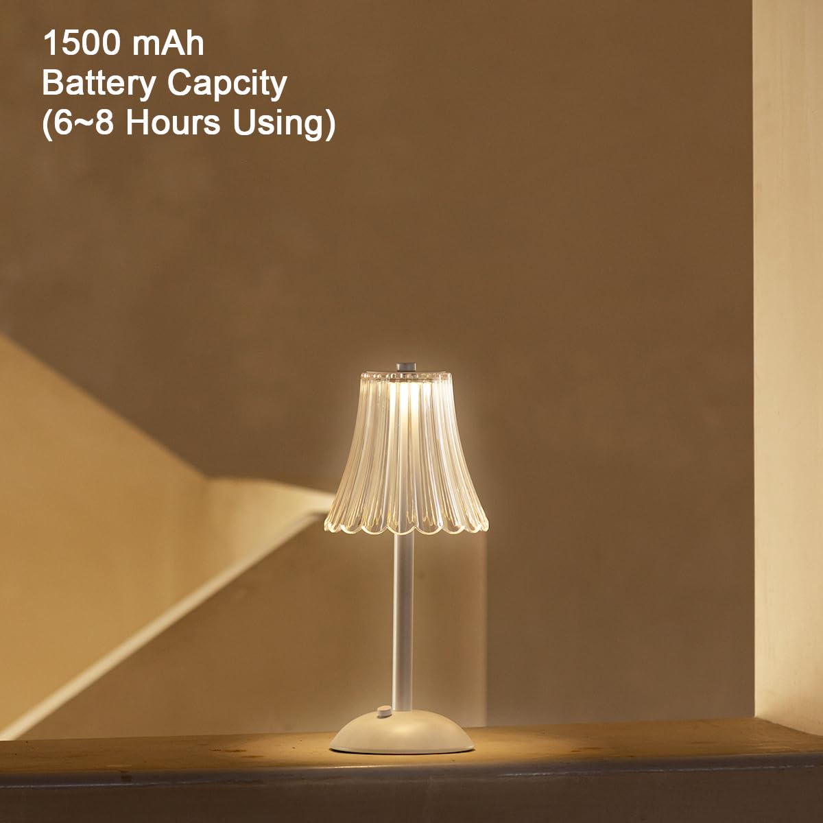 Heqet Cordless Table Lamp For Kitchen Home,Table,Dining Room, Gold Rechargeable Lamps, Usb Charge 12'' Tall Ledportable Outdoor
