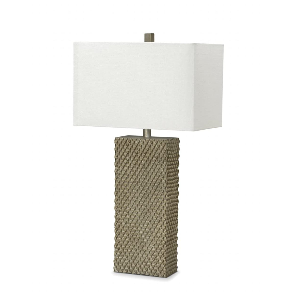 HomeRoots Set of 2 Golden Waffle Table Lamps