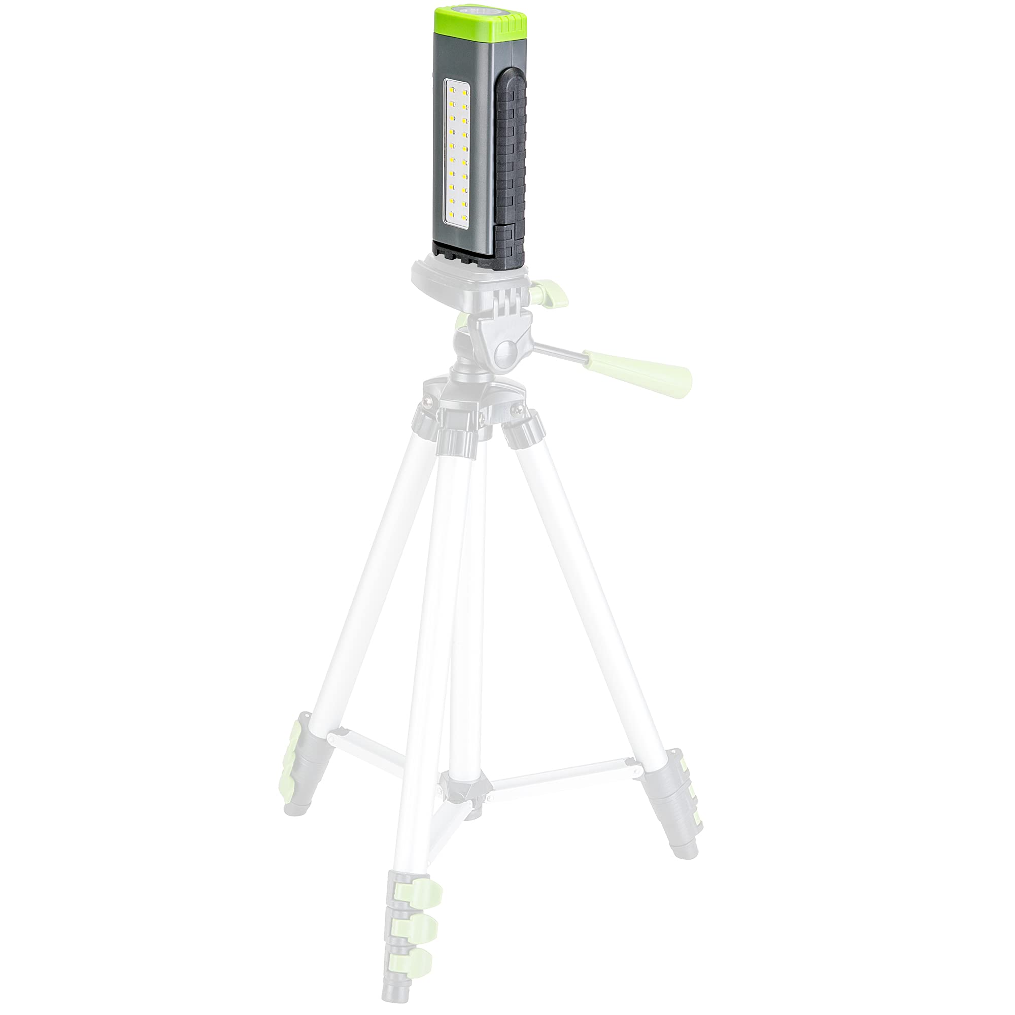 Genesis Glwl08B-A Pocket Led Work Light/Spotlight, 500+300 Lumens, 360 Kickstand With Magnetic Base, Spring-Loaded Hanging Hook,