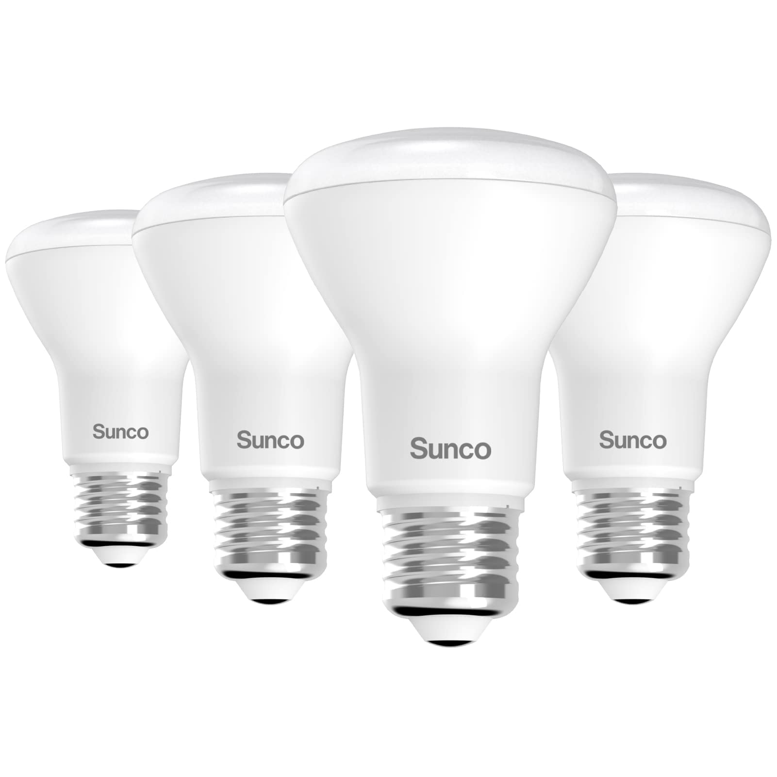 Sunco Br20 Led Bulb Dimmable, Small Recessed Lighting Bulbs, R20 Mini Flood Light Indoor, 550 Lm, 7W (50W Equivalent), 4000K Coo