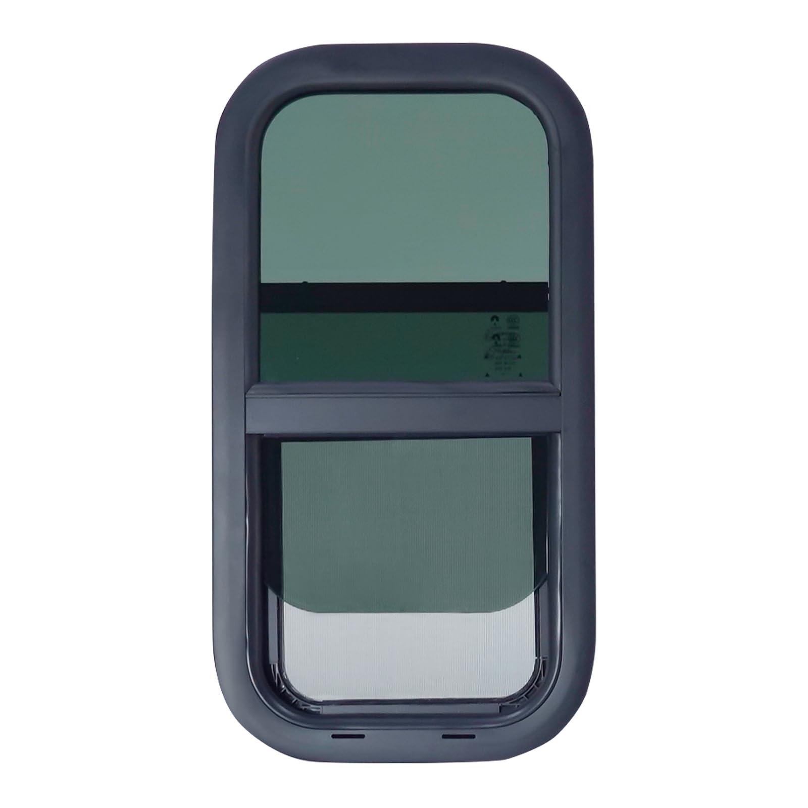 TZGP RV Window, 14 W X 22 H, Vertical Slide Teardrop Windows, RV Window Replacement, Trailer Window Complete Installation kit In
