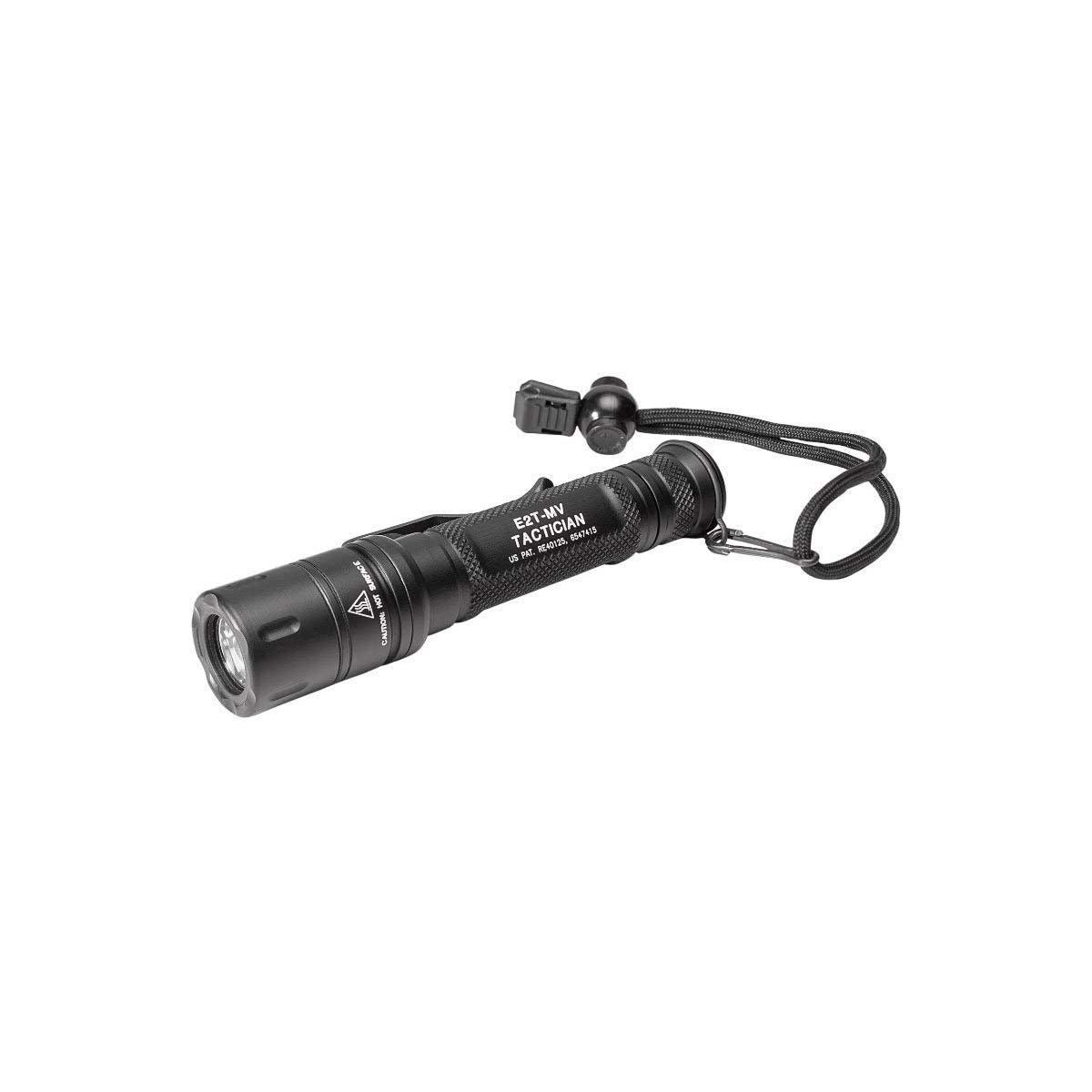 SureFire E2T-MV LED Flashlight, High Output, Aluminum, Black