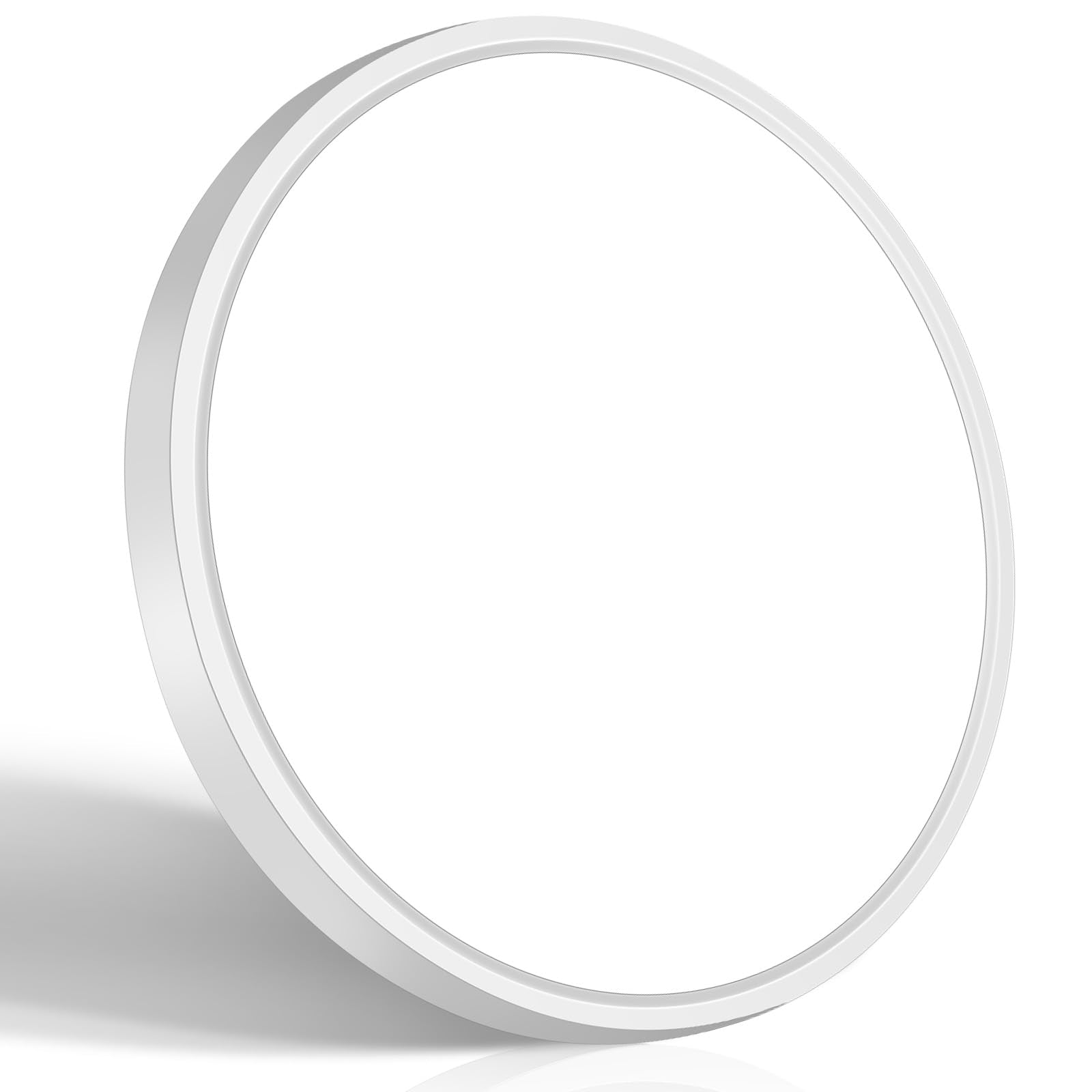 Brightever 7 Inch LED Flush Mount Ceiling Light Fixture  15W 1600LM  Super Slim 0.67 Inch Small LED Ceiling Light  5000K Daylight White Ceiling Lamps for Bedroom  Closet  Hallway  Non-Dimmable  1 Pack